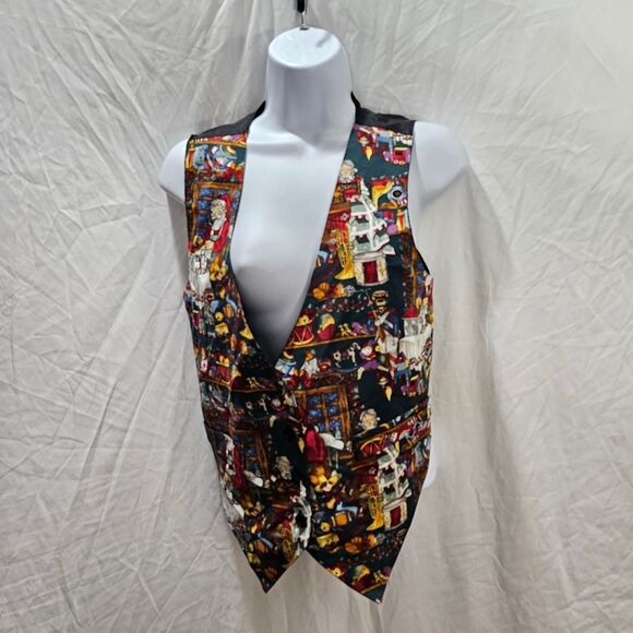 Vintage 90s grandma core christmas vest - Picture 2 of 6